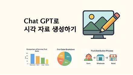 Chat GPT로 시각 자료 생성하기